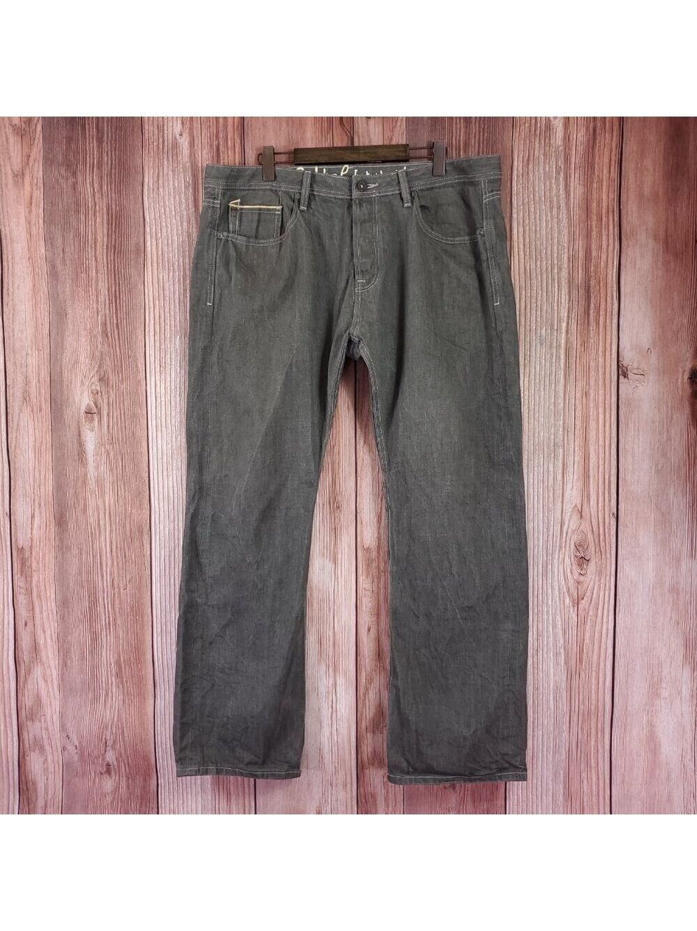 Cult of Individuality Hagen Relaxed Fit Mens 42X34 Japanese Denim Selvedge Jeans